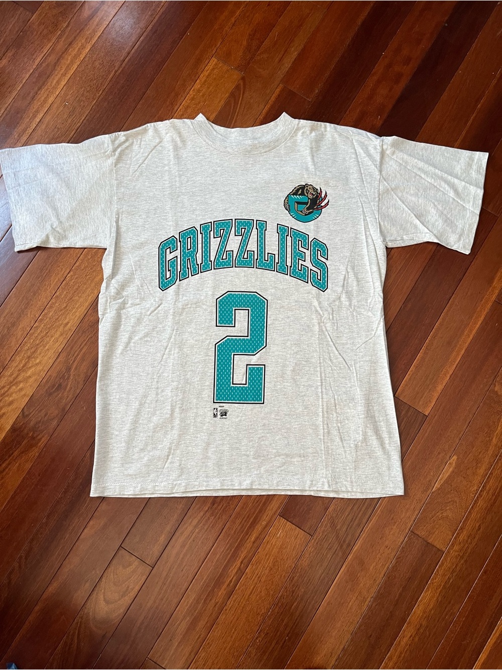 Vintage Vancouver Grizzlies Greg Anthony Salem Sportswear Shirt Large NBA